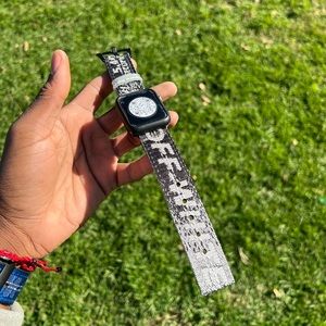 Off-White Mini Industrial Belt Gradient Apple Watch Strap/Band Classic Buc…